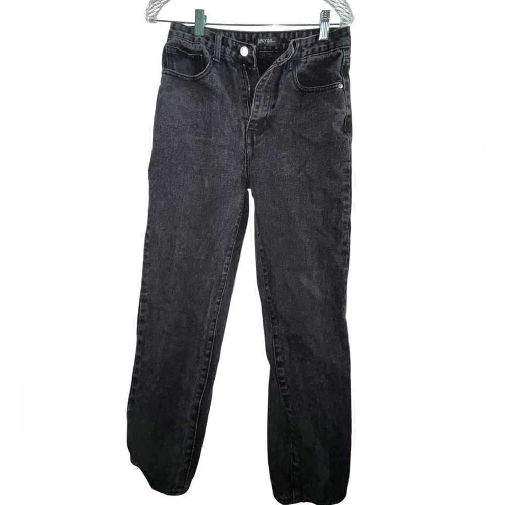 Nasty Gal Black Jeans UK 10